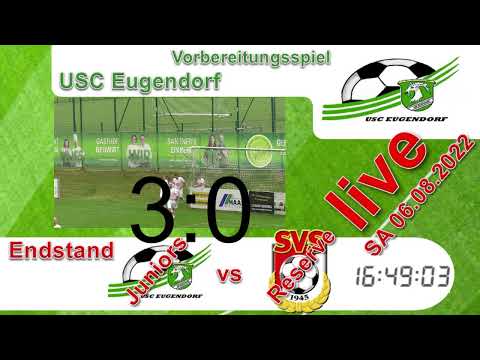 2022 08 06 Freundschaftsspiel USC Eugendorf Juniors vs SV Seekirchen Reserve