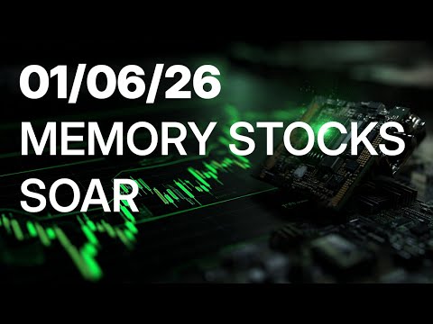 Daily Market Recap - January 6th 2026 - Memory Stocks Break Out