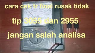 Download lagu How to Check Tip 3055 and Tip 2955 Using a Multitester mp3