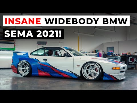 INSANE Widebody BMW Build for SEMA 2021!