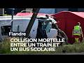 Special Report 4 Dead In Train School Bus Collision In Buggenhout