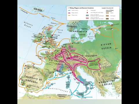 Regate și popoare din Europa anului 1000