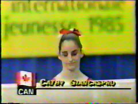1985 World Gymnastics Championships Women's Team Finals Part 1 (CTV)