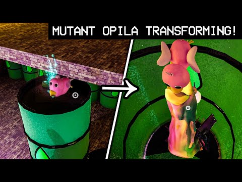 HOW DOES OPILA TRANSFORM in ENDING? Mutant Baby Opila - Garten of BanBan 4 [Hacking & Secrets]