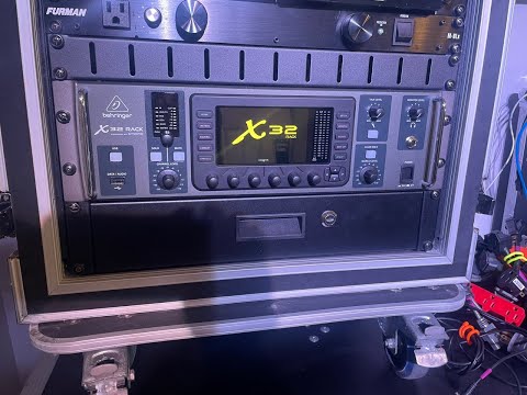 How to use the Behringer X32 Rack - Getting Started Video 1
