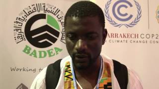 COP22: Muhammed Lamine Saidykhan