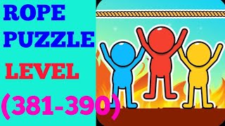 Rope puzzle level 381 382 383 384 385 386 387 388 