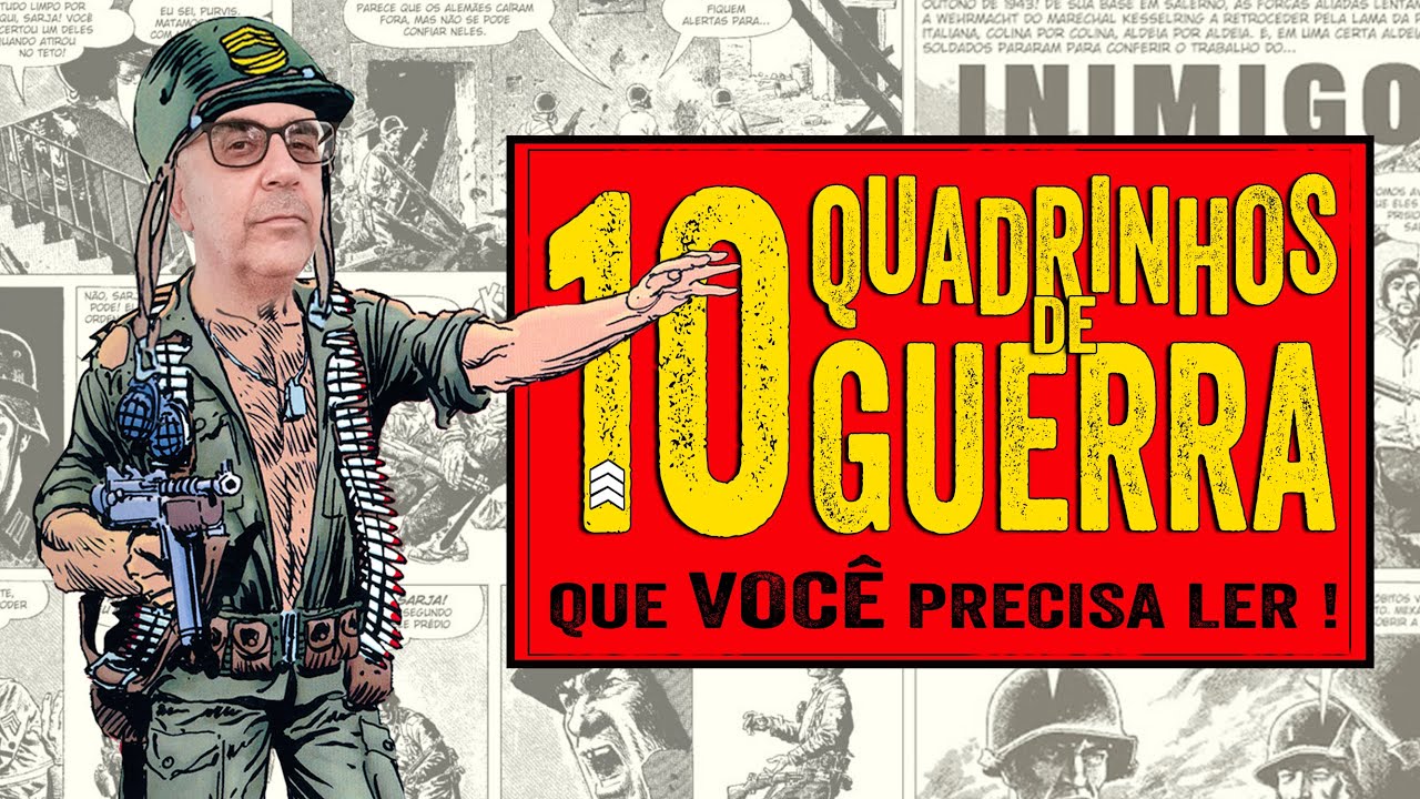 Watch Now 10 MELHORES QUADRINHOS DE GUERRA - Viagem na História 10 MELHORES QUADRINHOS DE GUERRA - Viagem na História