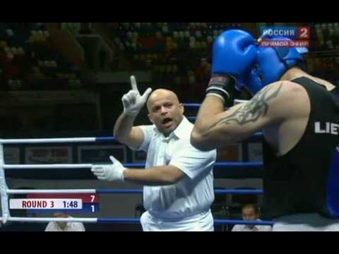 Vitalijus Subačius (LTU) - Denis Poyatsyka (UKR) 91 kg [2 dalis]