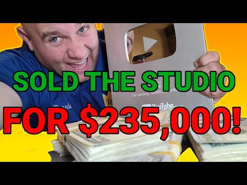 I Sold My Youtube Studio For $235,000 !