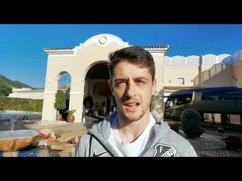 Football: FC Utrecht's Spanish attacker Adrián Dalmau at La Manga Club