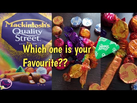 Quality Street Chocolates | Mackintosh Tasting | #shorts