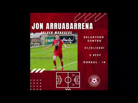 Jon Arrubarrena - Delantero Centro - 3 RFEF - Season 22/23 Aurrera de Ondarroa.