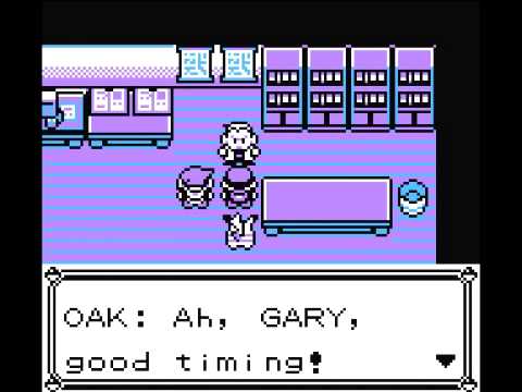 Let's Play Pokemon Yellow - Part 1: Oak, Ash and Gary