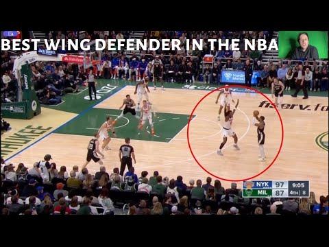 OG ANUNOBY is the single best defensive wing in the NBA and it’s not close