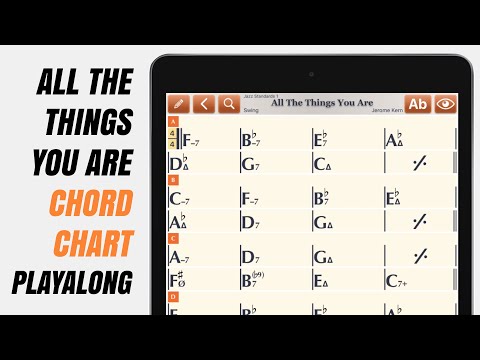 All The Things You Are - Swing Backing Track Ab major 149 BPM - Songistic App