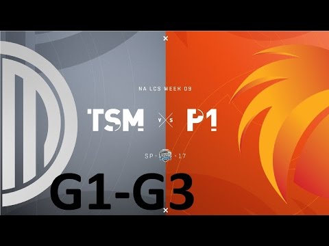 TSM vs P1 Game 1-3 Highlights - 2017 NALCS SPRING SPLIT - WEEK 9 DAY 3 - FULL HIGHLIGHTS