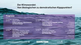Anja Karnein: Democracy Over Time and the Climate Crisis