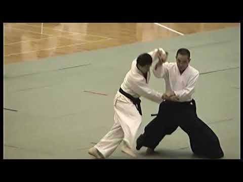 Chida Sensei at the Yoshinkan Aikido 50th All Japan Enbu, Tokyo, Japan.