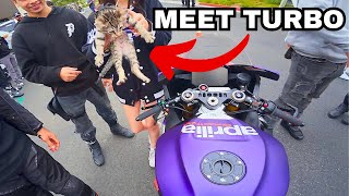 Taking My New Xtrenta to a V12 Supercar Meet!