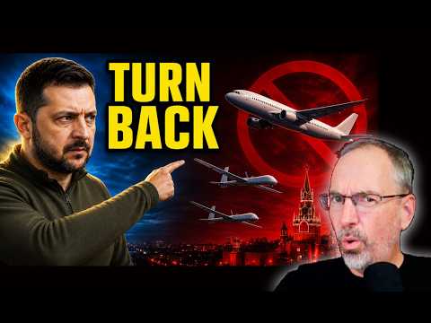 Zelensky Warns Airlines: Russia’s Skies Are About to Close
