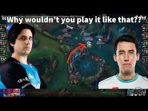 IWillDominate Reacts To NA Corki In The LCS!!