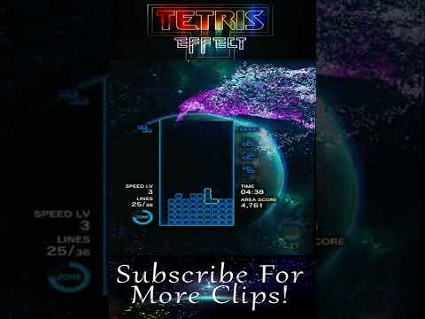 Tetris EFFECT! #tetris #shorts #gaming #clips #subscribe #levelup #vibes #chill #music