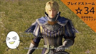 【ブレイドストーム　百年戦争＆ナイトメア】☆34　傭兵将軍目指してプレイ【ゲーム実況