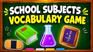 School Subjects Hidden Picture Game