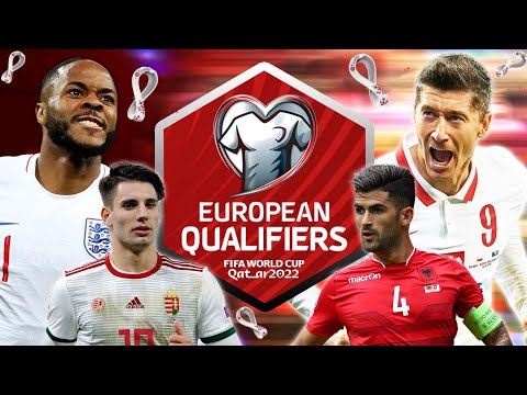 UEFA 2022 World Cup Qualifiers Group I: England, Poland, Hungary, Albania, Andorra, San Marino