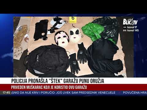 Otkrivamo šta je policija našla u garaži na Novom Beogradu