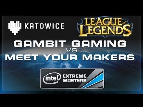 Gambit Gaming vs Meet Your Makers - Group A - IEM Katowice League of Legends [Full HD]
