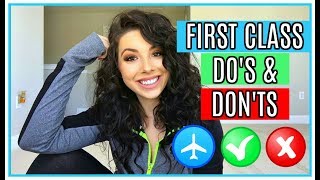 Airplane Etiquette From A Flight Attendant | First Class DO'S & DON'TS