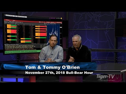 November 27th Bull-Bear Trading Hour on TFNN - 2018