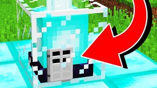 HOW TO LIVE INSIDE A BEACON IN MINECRAFT!