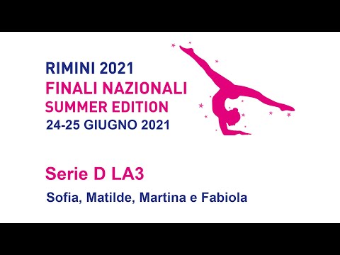 Finali Nazionali Silver Summer Edition 2021 - GAF Serie D LA3