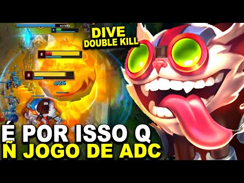 JOGAR DE ZIGGS NA BOT LANE É O JEITO MAIS FÁCIL PARA SUBIR DE ELO | ZIGGS COM LULU GAMEPLAY