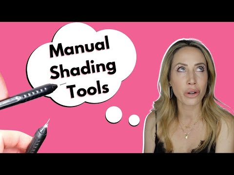 How To Use Manual Shading Tools (for OMBRE BROWS, COMBO BROWS + Faux Freckles)