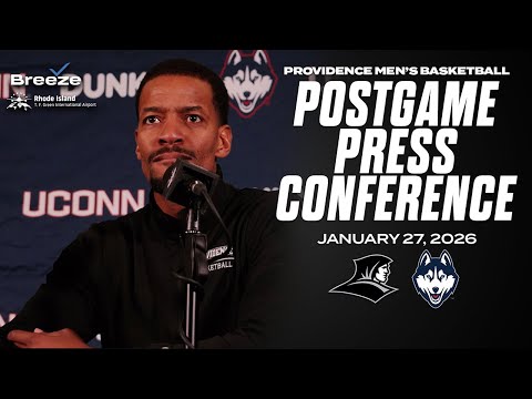 26.1.27 Providence MBB at UConn Postgame Press Conference