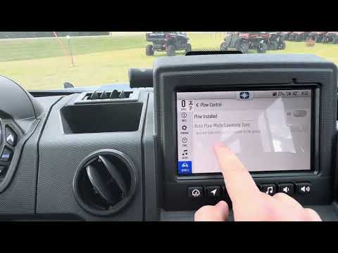 How to use Polaris Ride command with Plows