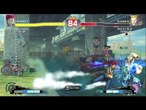 ACE・EIRIN [Guile] vs t alloy body [Viper] SSF4 Japanese Online Ranked Matches - TRUE-HD
