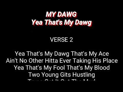 My Dawg by Johnny JRAMA (Lyrics Video)
