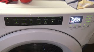 Amana NFW5800HW0 Front Load Washer Quick Test Cycle