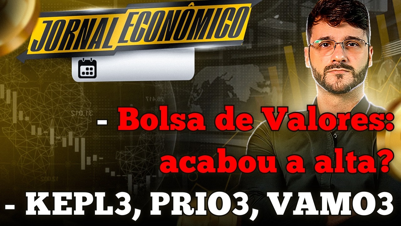 🕕💲JORNAL ECONÔMICO - Petróleo continua a disparar. A bolsa de valores vai surfar ou afundar?