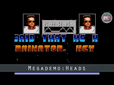 Megademo (Heads) by RSI - Amiga Demo (1989)