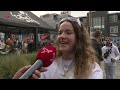 Het is gezellig op de Grote Markt, Antoonfan Isa heeft genoten
