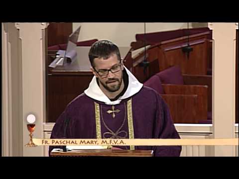 EWTN Daily Catholic Mass - 2014-3-8 - Fr. Paschal Mary - Saturday after Ash Wednesday