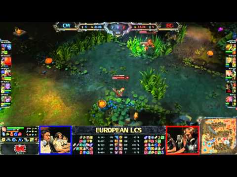 CW vs EG - LCS 2013 EU Spring W6D2 (English)