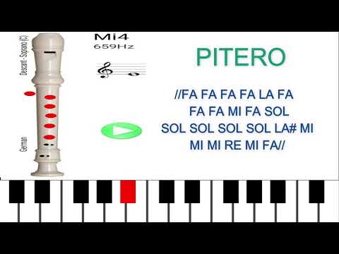 PITERO(FLAUTA DULCE)