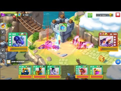 [Enchant Dragon attacks]  , How does IK'EZ Dragon attack ? - Dragon Mania Legends
